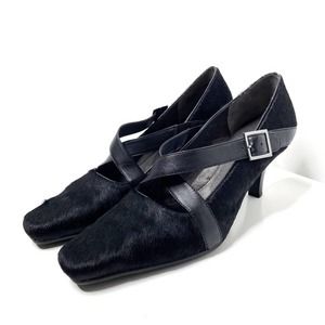 Cow Hide Heels Size 11